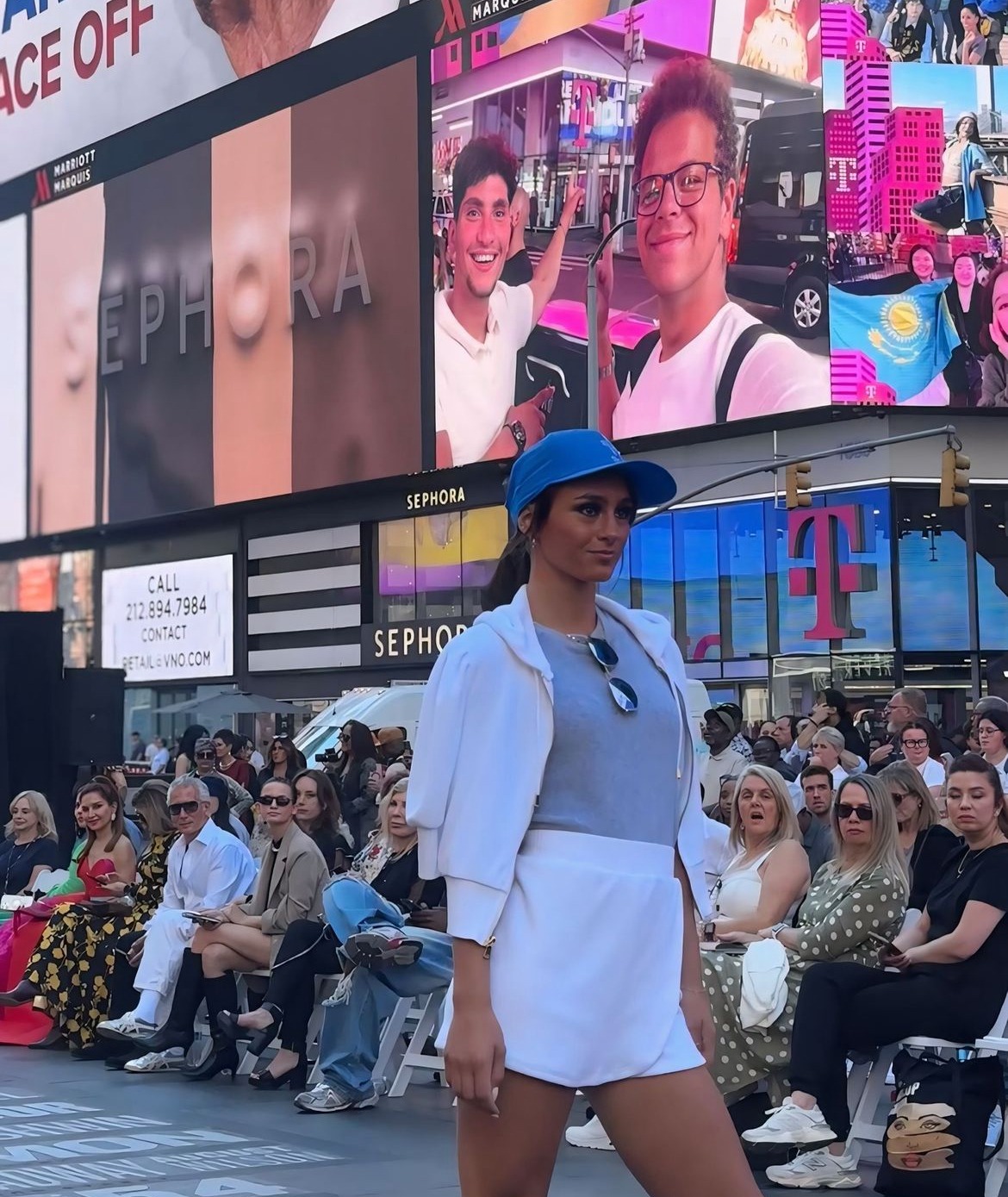 Ava Ziegler on the runway during New York Fashion Week 2024